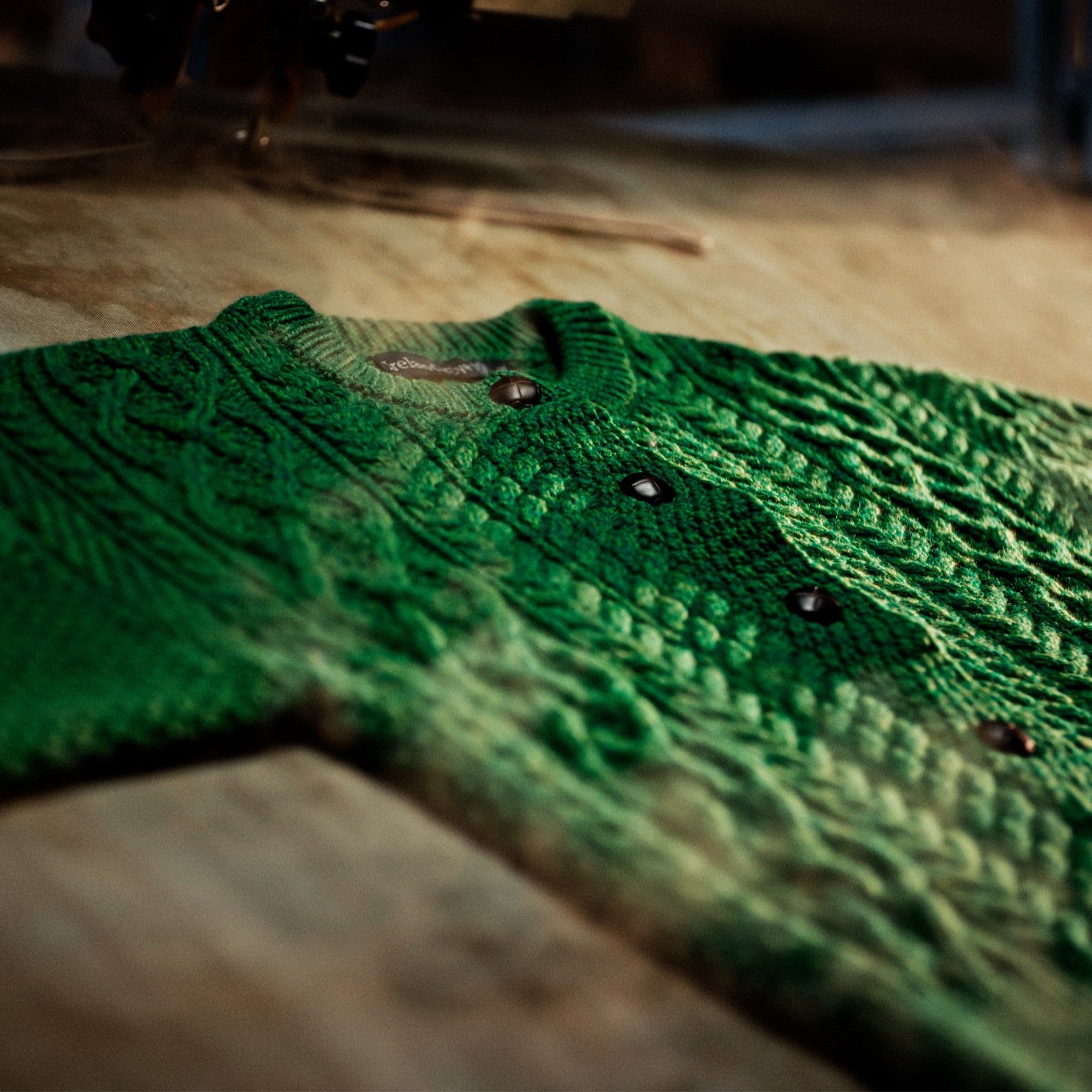 Behind our Clover Cardigan – IrelandsEye Knitwear