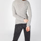 IrelandsEye Knitwear Trellis Sweater Light Grey