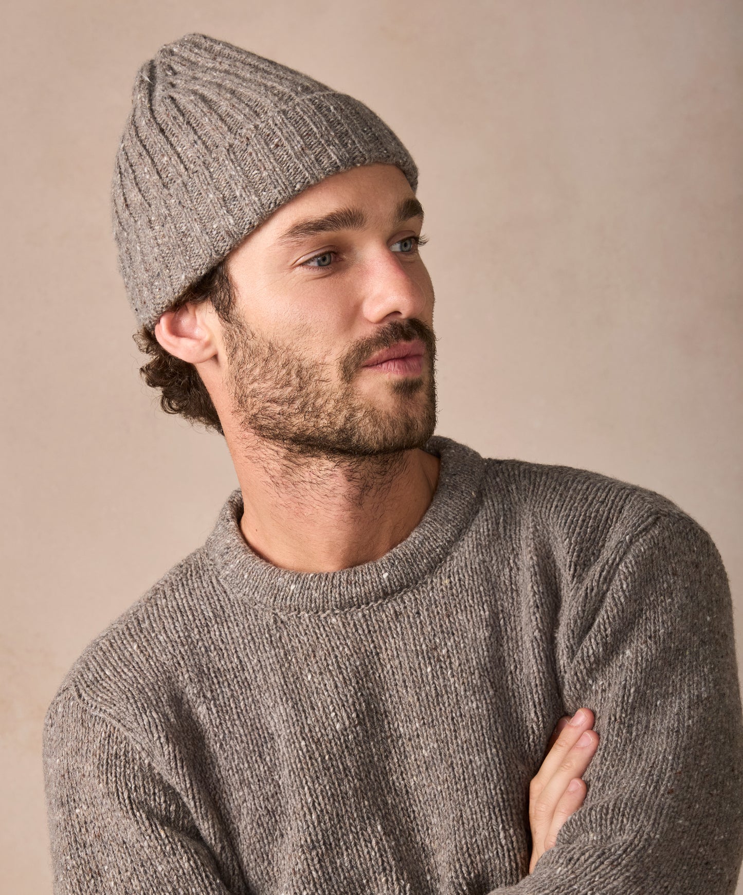 Luxe Ribbed Hat Rocky Ground
