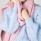 IrelandsEye Knitwear Sundew Oversized Pale Pink