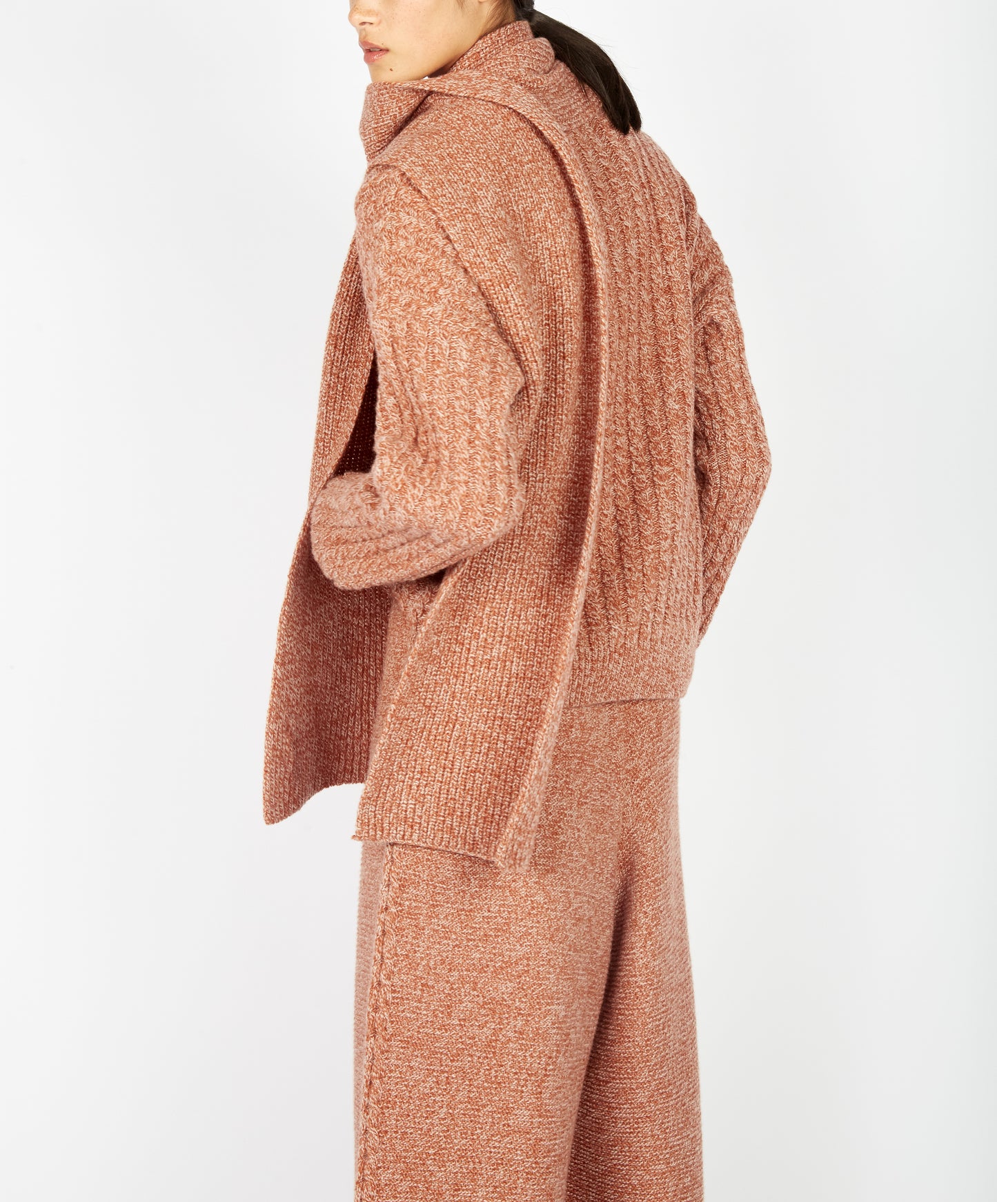 IrelandsEye Knitwear Sparrow Scarf Cedar Marl