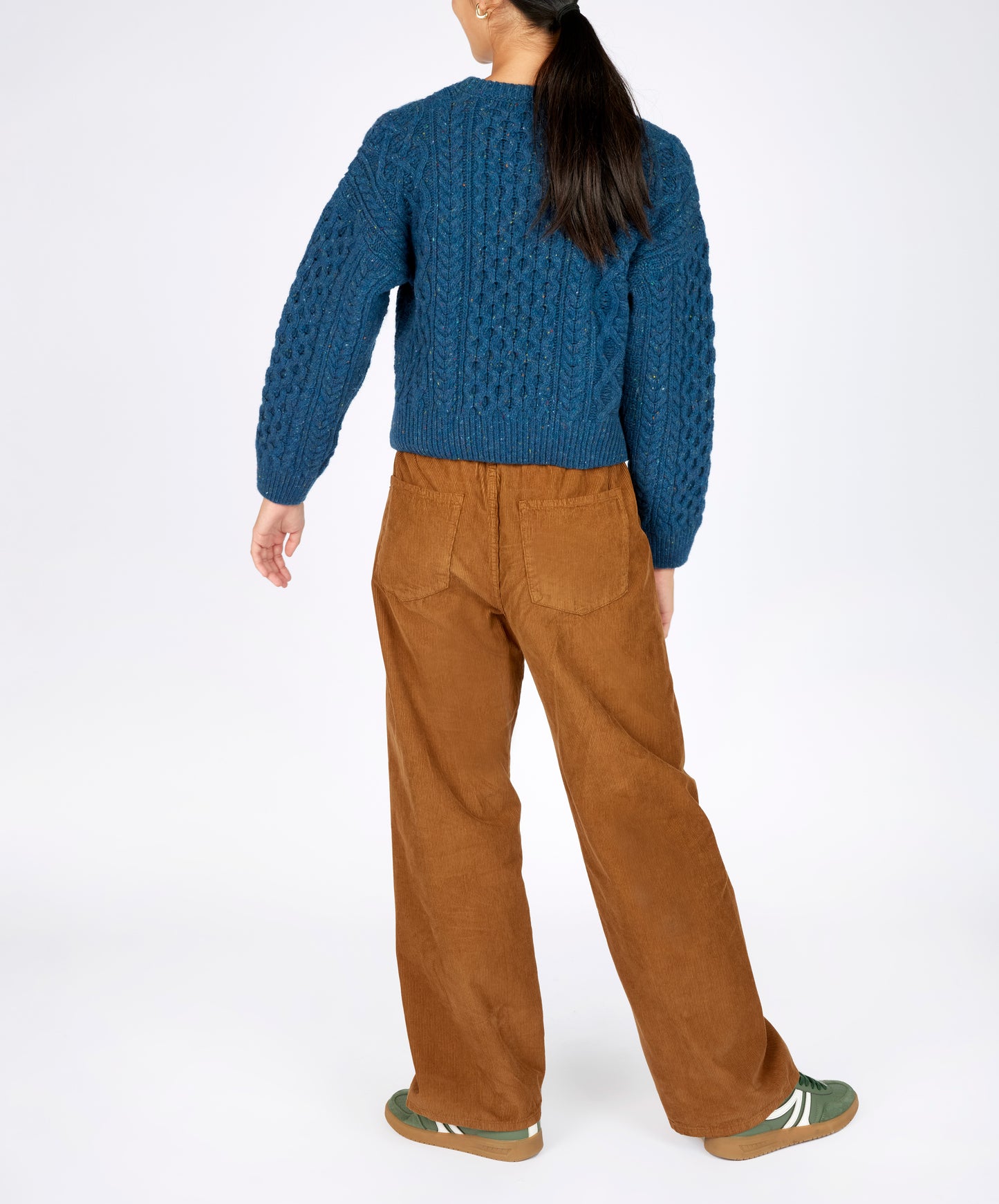 IrelandsEye Knitwear Cara Crew Neck Ink Marl