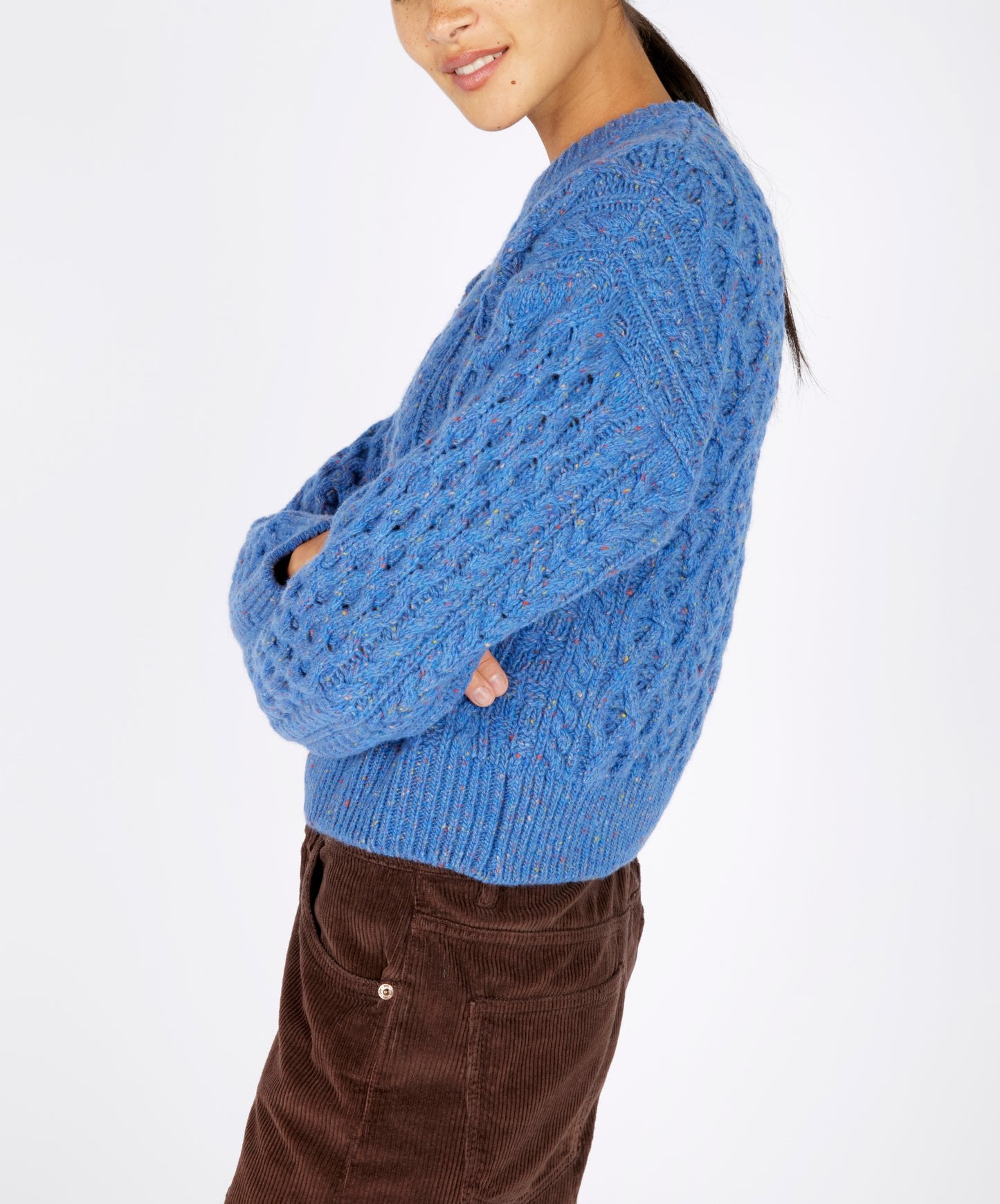 IrelandsEye Knitwear Cara Crew Neck Marina