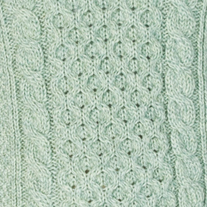 IrelandsEye Knitwear Swatch Merino Wool Sage Marl
