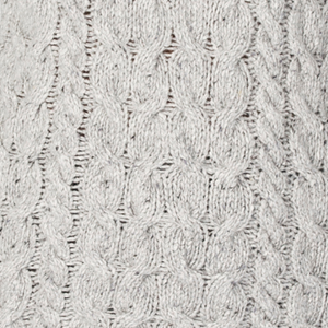 IrelandsEye Knitwear Swatch-Wool Cashmere-Light Grey