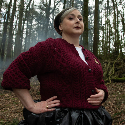 The Clover Cardigan on The Traitors Ireland