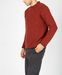 The Roundstone Cashmere Sweater Copper Marl