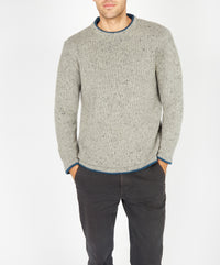 The Roundstone Cashmere Sweater Light Grey