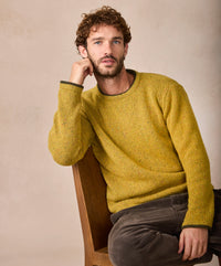 The Roundstone Cashmere Sweater Lichen
