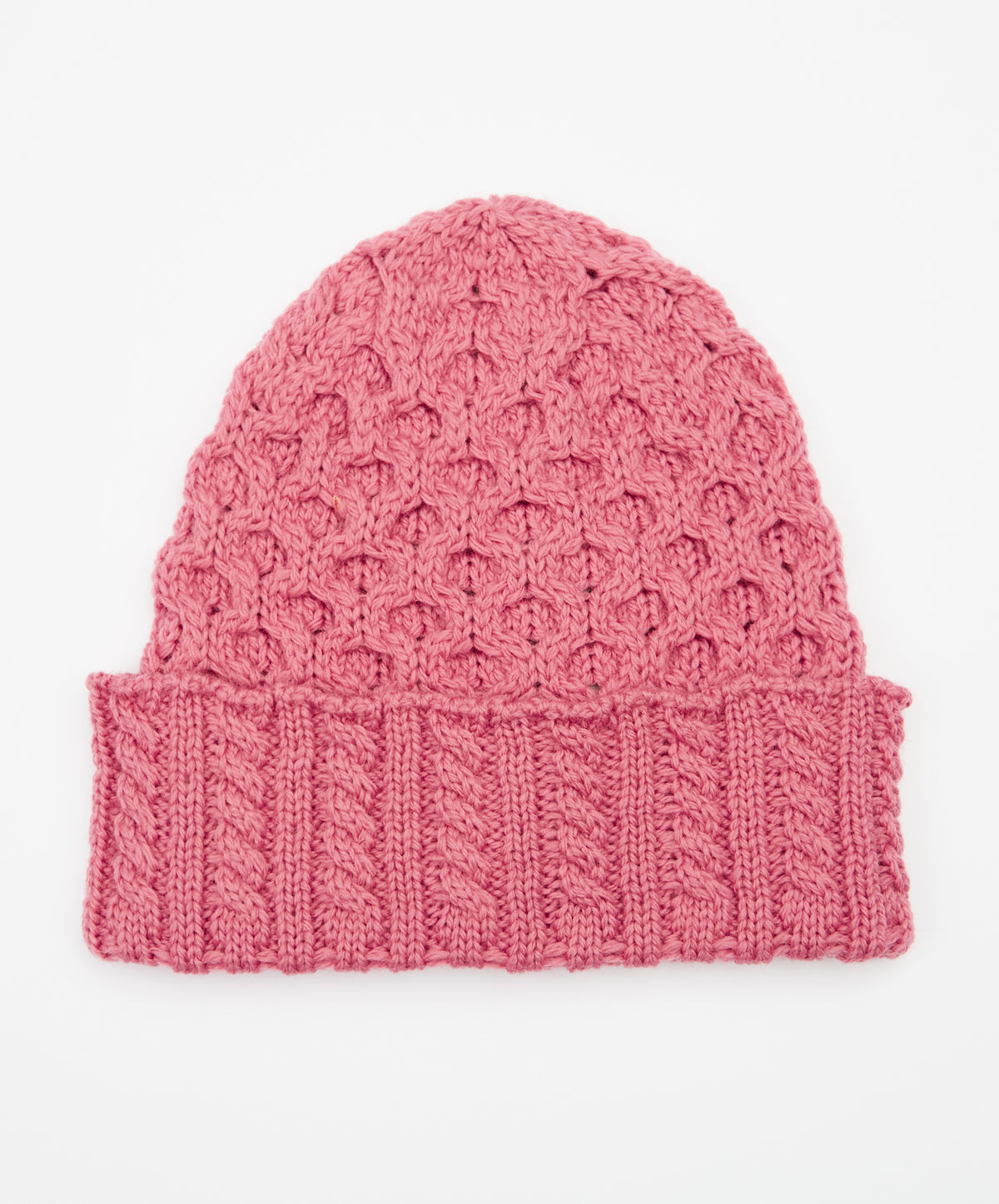 IrelandsEye Knitwear Aran Hat Rosa Pink