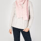 IrelandsEye Knitwear Luxe Aran Scarf Pink Mist
