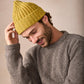IrelandsEye Knitwear Luxe Ribbed Hat Lichen 