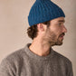IrelandsEye Knitwear Luxe Ribbed Hat Ink Marl