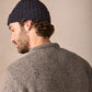 IrelandsEye Knitwear Luxe Ribbed Hat Night Marl