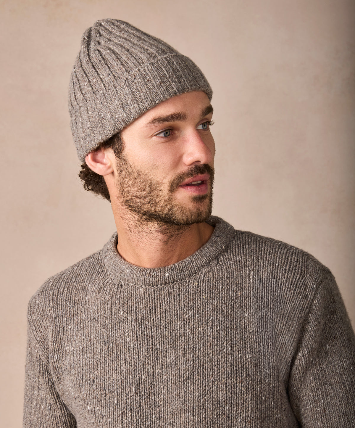 Luxe Ribbed Hat Rocky Ground