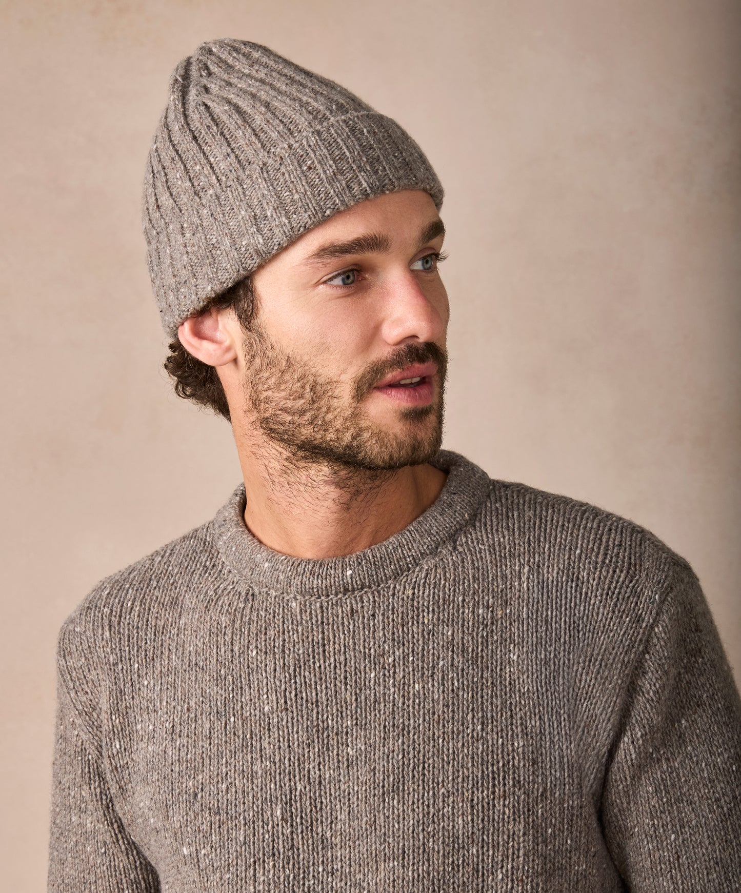 Luxe Ribbed Hat Rocky Ground