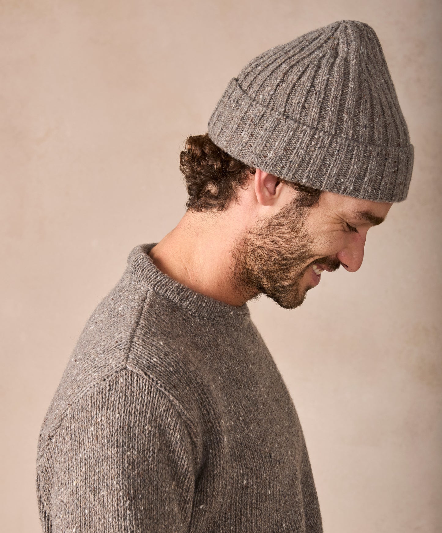Luxe Ribbed Hat Rocky Ground