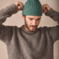 IrelandsEye Knitwear Luxe Ribbed Hat Wave