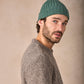IrelandsEye Knitwear Luxe Ribbed Hat Wave