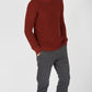 IrelandsEye Knitwear Crosshaven Ribbed Crew Neck Sweater Sable Marl