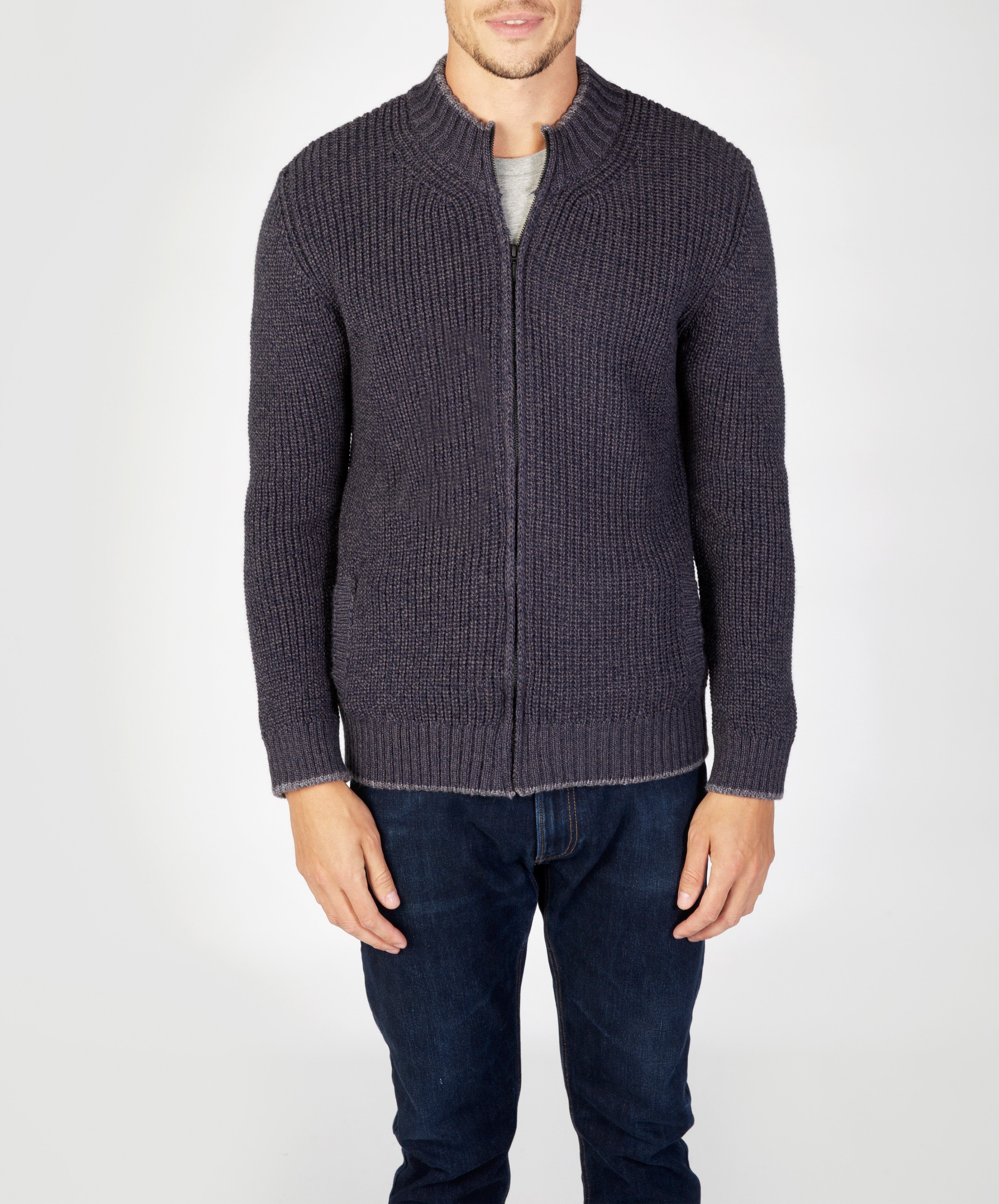 Large on sale mens cardigans