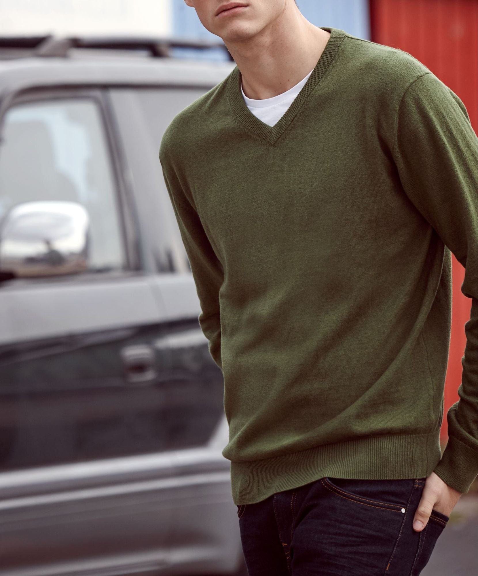 Mens soft clearance sweaters