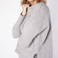 Oversized Jersey Sweater Soft Grey