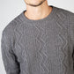 Cosan Crew Neck Sweater Grey Frost