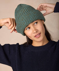 Zinnia Chunky Knit Hat Fern Marl