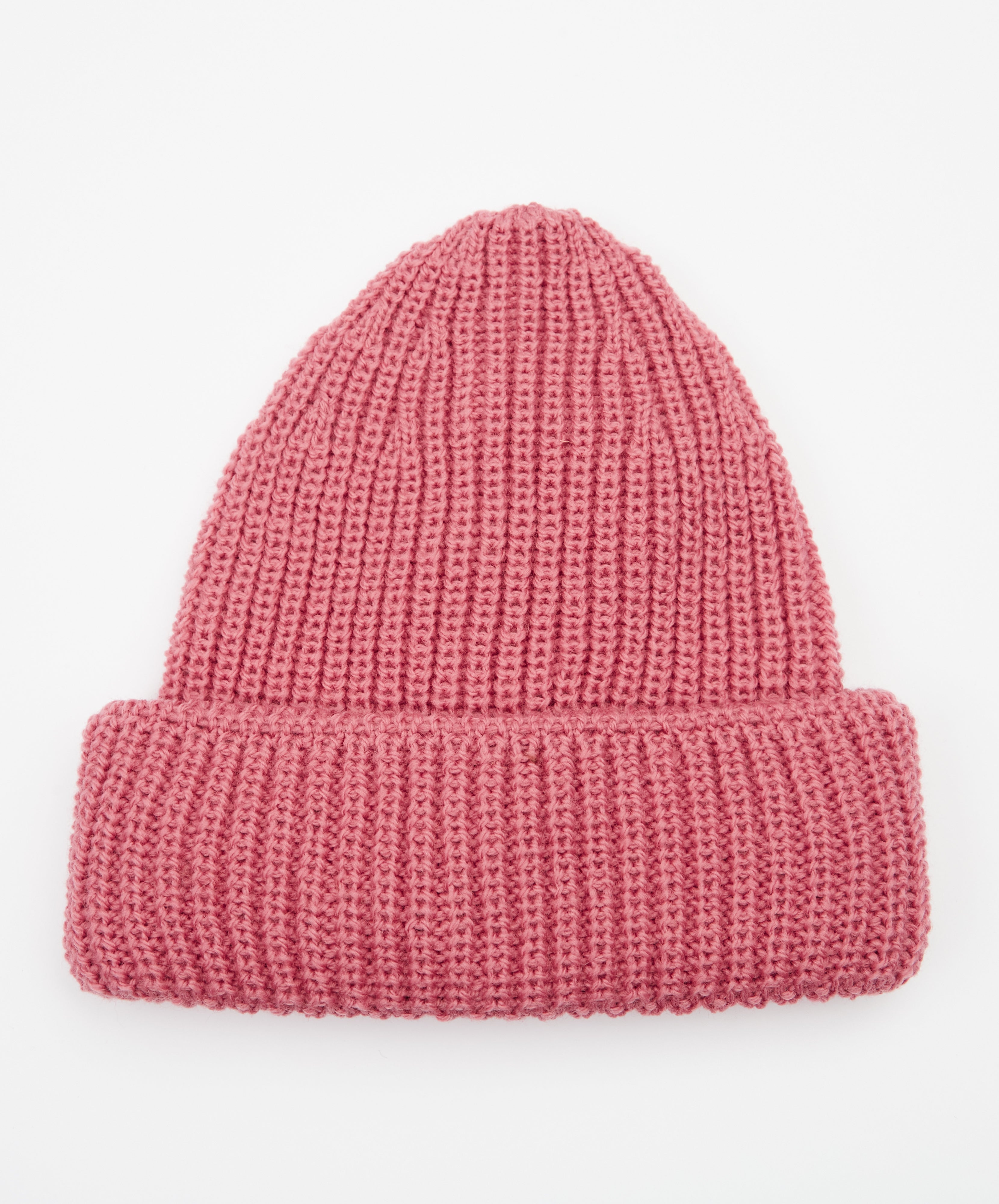 Zinnia Chunky Knit Hat Salmon IrelandsEye Knitwear