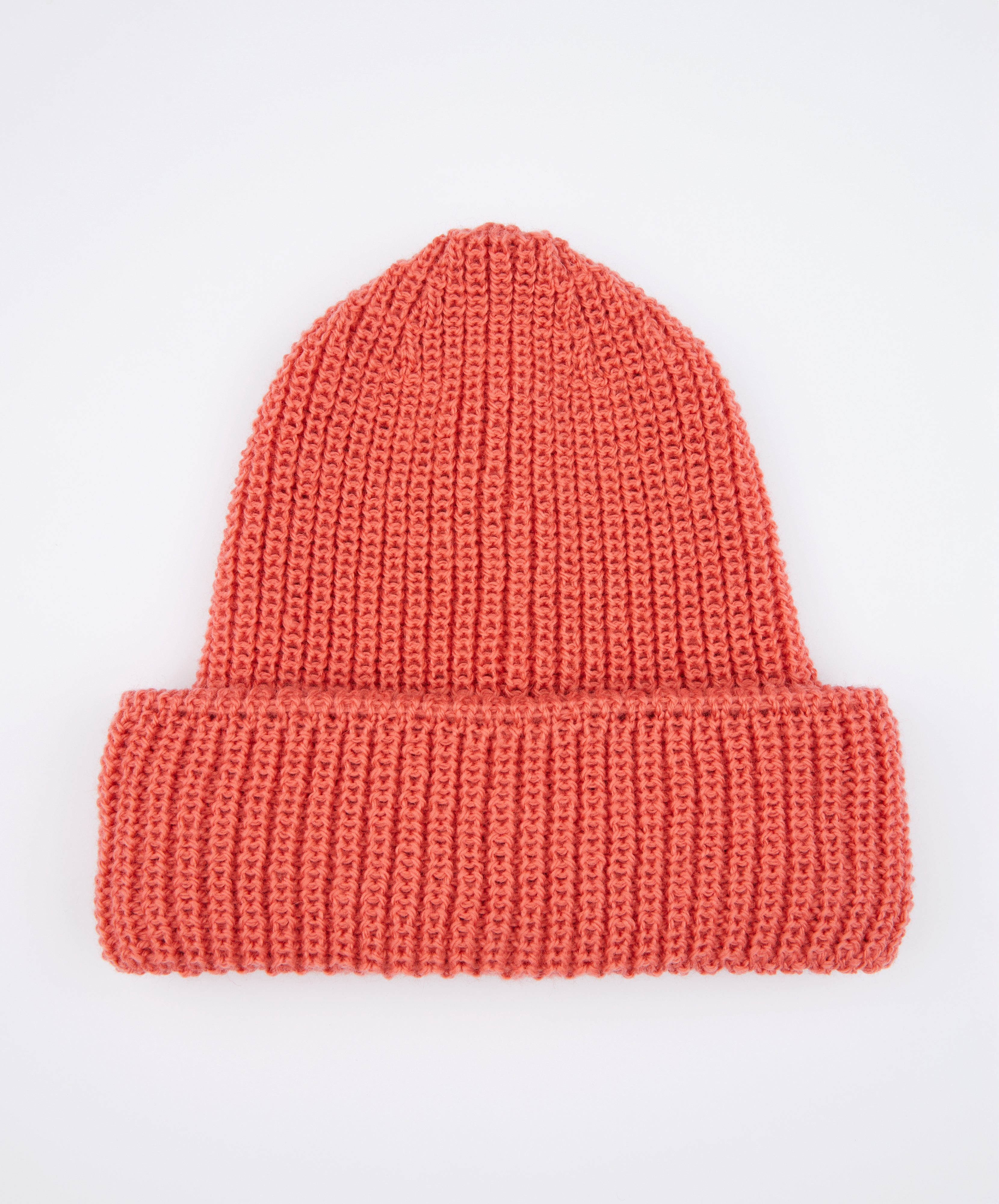 Zinnia Chunky Knit Hat Salmon IrelandsEye Knitwear