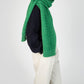 IrelandsEye Knitwear Sundew Oversized Scarf Green Marl