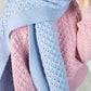 IrelandsEye Knitwear Sundew Oversized Scarf Ice Blue