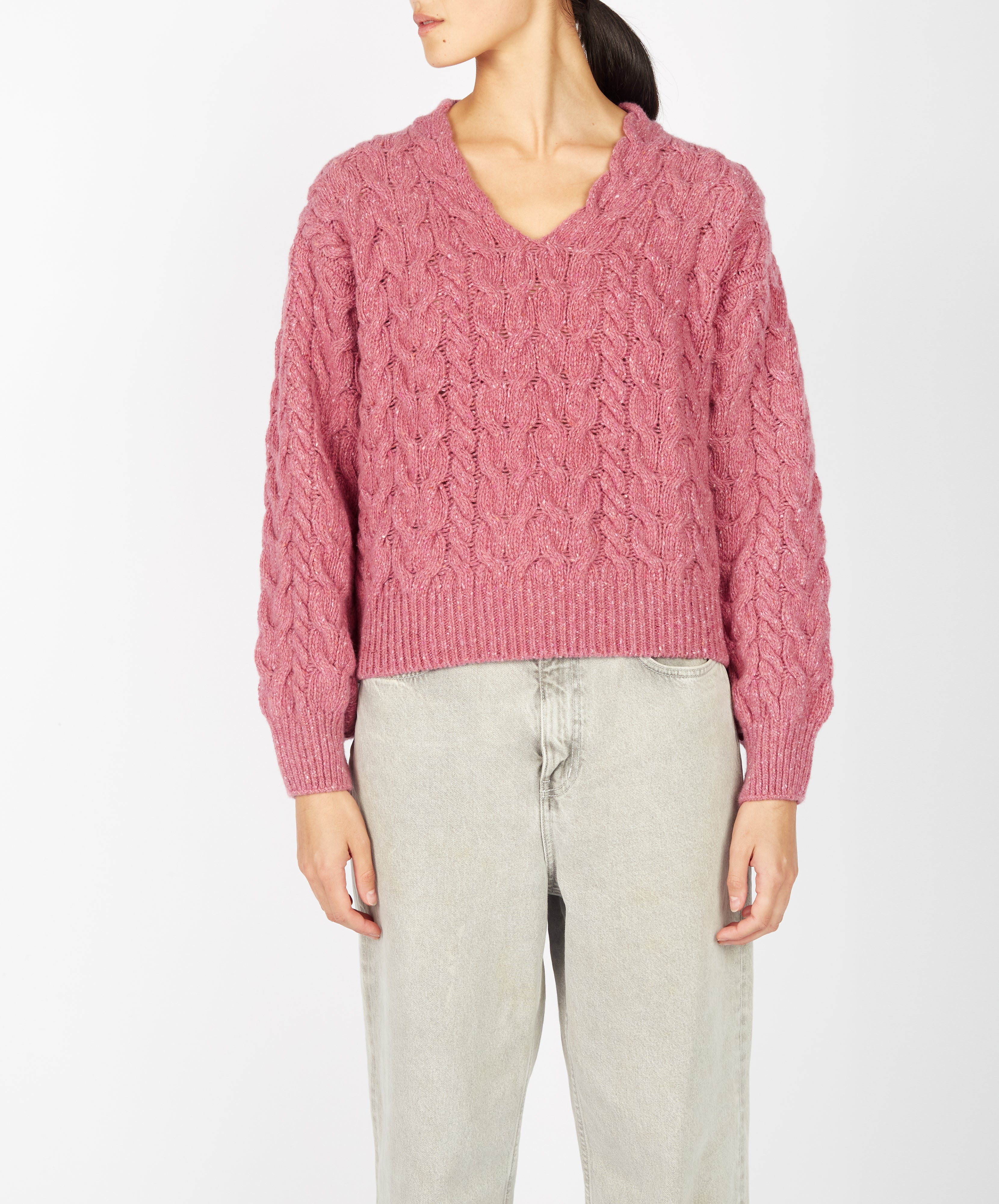 Bubblegum pink sweater best sale