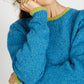 IrelandsEye Knitwear Slaney Crew Neck Sweater Forget-Me-Not Blue