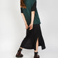 IrelandsEye Knitwear Womens Birch Aran V-Neck Vest in Evergreen