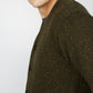 IrelandsEye Knitwear Carrowmore Jersey Cardigan in Loden