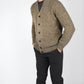 IrelandsEye Knitwear Carrowmore Jersey Cardigan in Rocky Ground