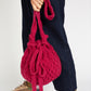 IrelandsEye Knitwear Melinda Bag Bramble Berry