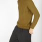 IrelandsEye Knitwear Sudbury Crew Neck Sweater Khaki