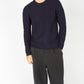 IrelandsEye Knitwear Sudbury Crew Neck Sweater Midnight Blue