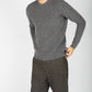 IrelandsEye Knitwear Sudbury Crew Neck Sweater Smoke