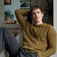 IrelandsEye Knitwear Sudbury Crew Neck Sweater Khaki