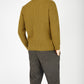 IrelandsEye Knitwear Fishermans Rib Polo Neck Khaki