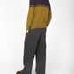 IrelandsEye Knitwear Colour Block Crew Neck Midnight Blue & Khaki