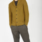 IrelandsEye Knitwear Luxe Shawl Cardigan Khaki