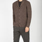 IrelandsEye Knitwear Luxe Shawl Cardigan Shadow Marl