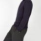 IrelandsEye Knitwear Villiers Textured Raglan Sweater Midnight Blue