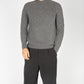 IrelandsEye Knitwear Villiers Textured Raglan Sweater Smoke