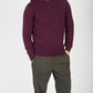 IrelandsEye Knitwear Luxe Jersey Hoodie Currant